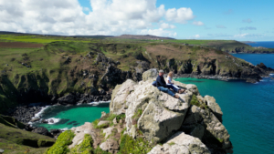 Drone filming near St. Ives