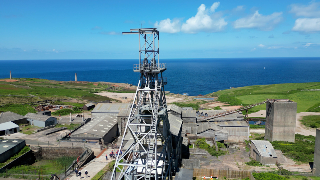 Stock footage library of present day Cornish mining