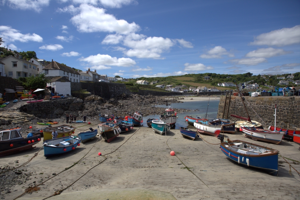 Coverack Harbour - classic Cornish film location