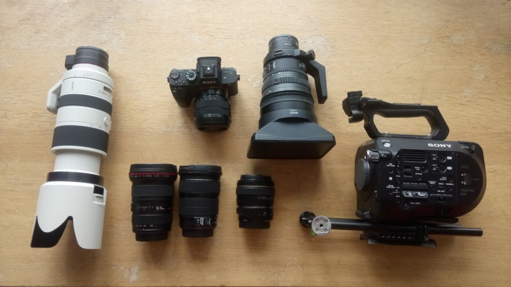 Camera bodies and lenses