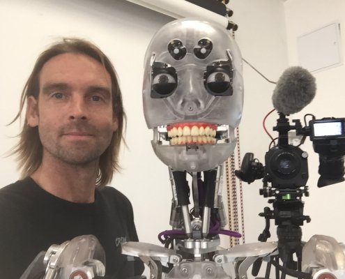 Filming robots