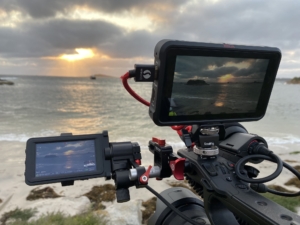Filming on Scilly
