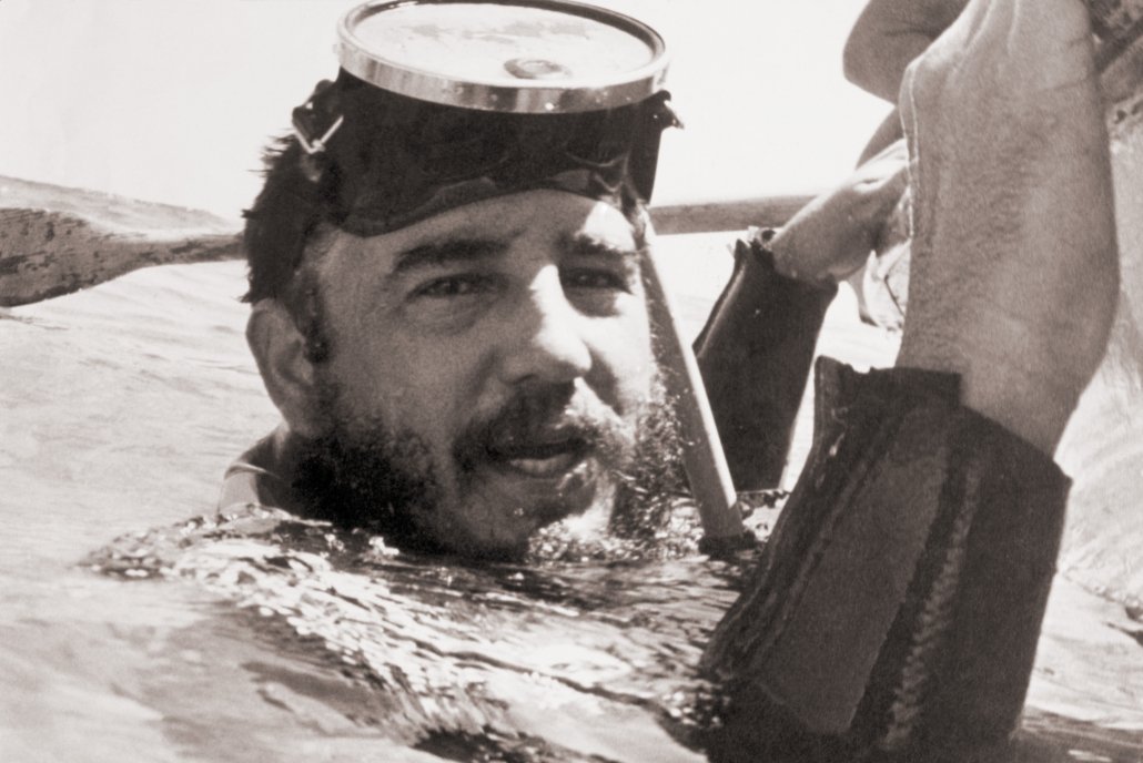 Fidel Castro Scuba Diver