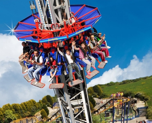 Filming tourist attractions in Cornwall
